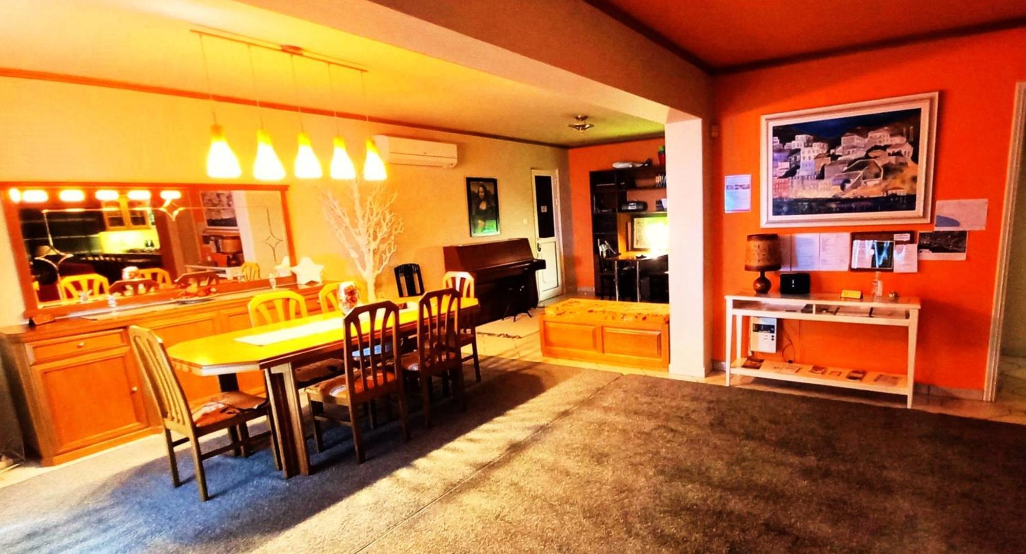 Villa "Eva" - Entire Beachfront Holiday Home - 4S Agia Marina  ภายนอก รูปภาพ